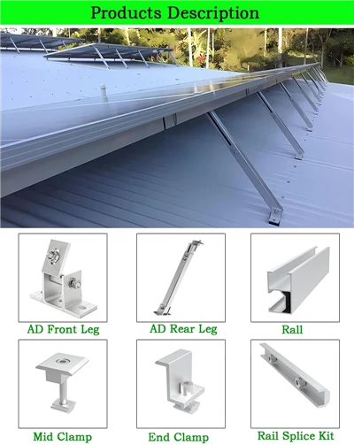Adjustable Solar Panel Tilt Roof Mount
