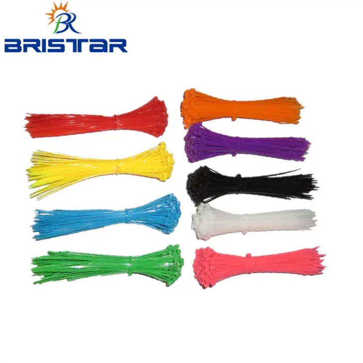 Lock 12-inch White Strap Ties